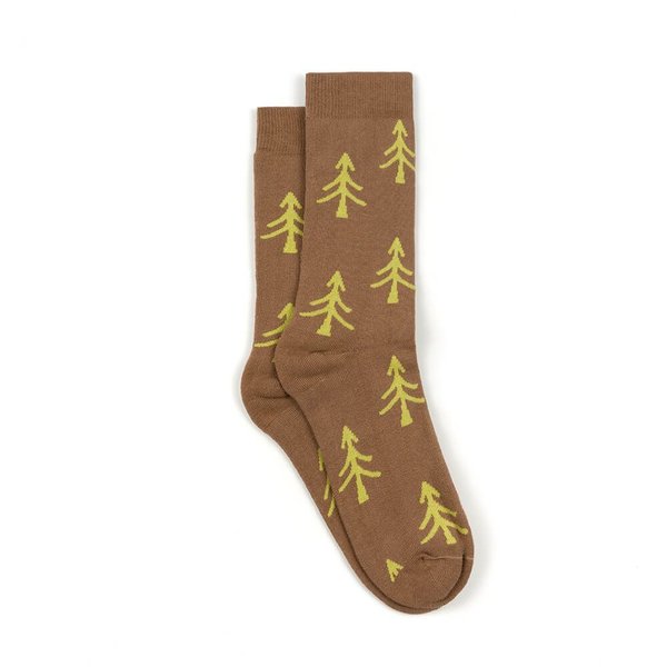 bleed-clothing Polar Tree Socken brown